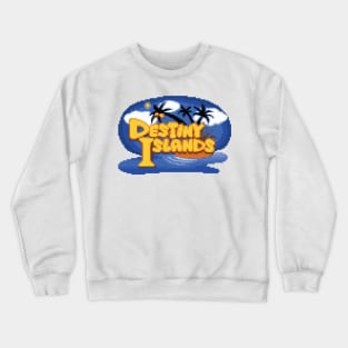 Destiny Islands Logo Pixel Art Crewneck Sweatshirt